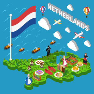 Holland Tours map of Holland guided tours in Holland The Netherlands